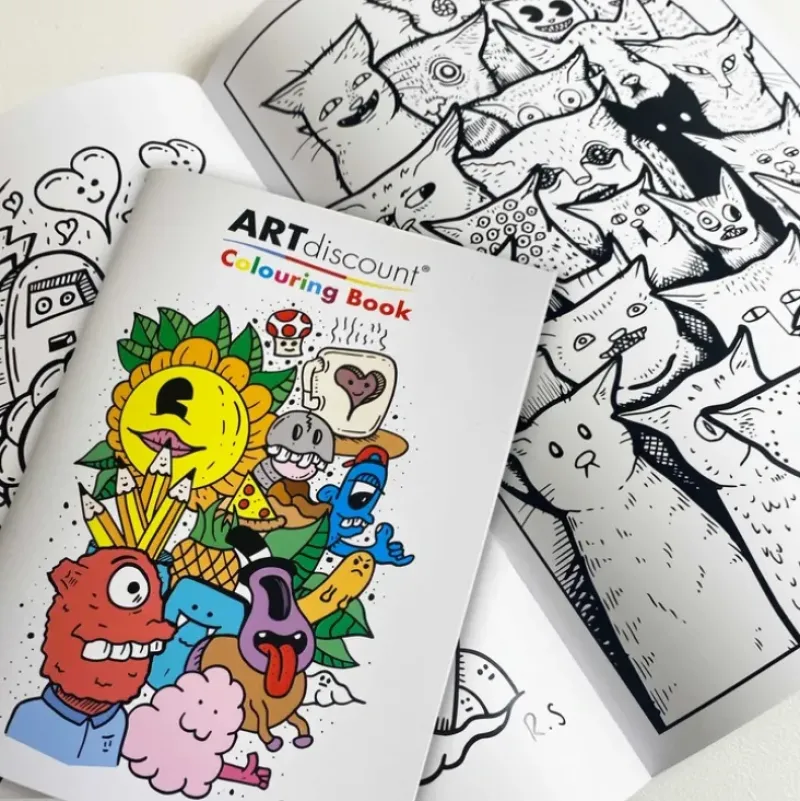 Colouring Book - A4 16 Illustrations - Little Painter Art | Exploring the Endless Possibilities of Art| Shop All