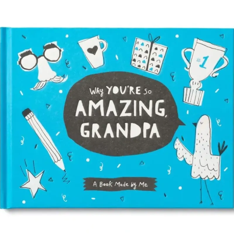 Compendium A Book Made By Me - Why You're So Amazing, Grandpa - Little Painter Art | Exploring the Endless Possibilities of Art| Hot