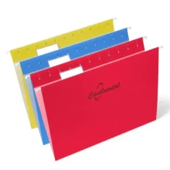 Continental Hanging File Folders Letter Sized 25pk Assorted - Little Painter Art | Exploring the Endless Possibilities of Art| Shop All