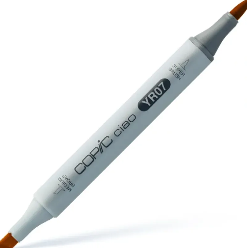 COPIC Ciao Marker Twin Tipped Markers (W1 - YR68) - Little Painter Art | Exploring the Endless Possibilities of Art| Brush