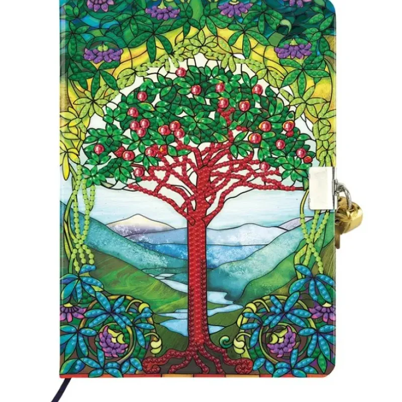 Craft Buddy DIY Crystal Art Locking Diary - Tree of Life - Little Painter Art | Exploring the Endless Possibilities of Art| Shop All