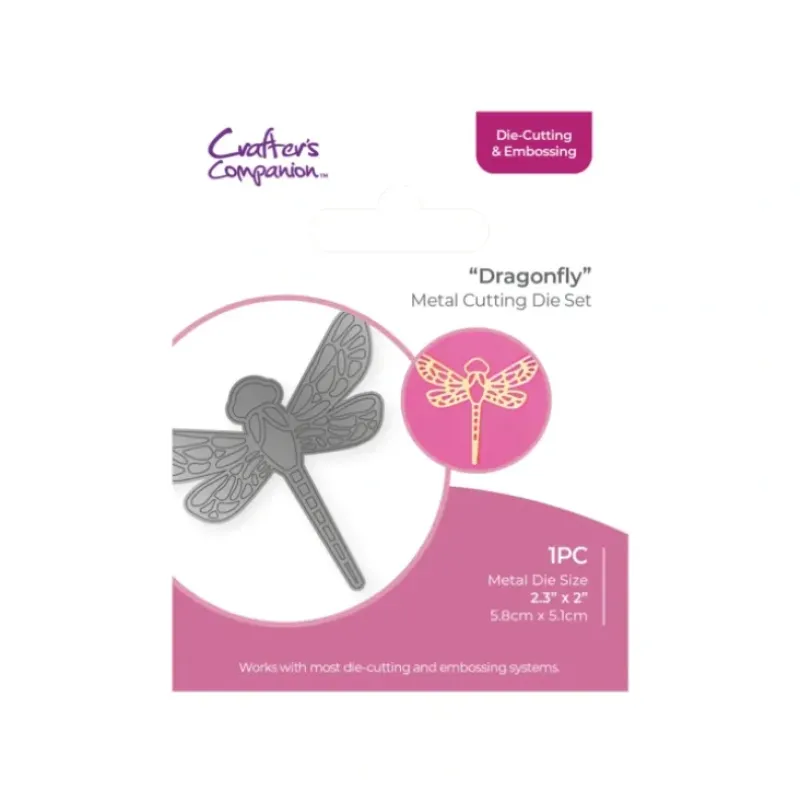 Crafters Companion - Die Cutting & Embossing - Dragonfly - Little Painter Art | Exploring the Endless Possibilities of Art| Shop All