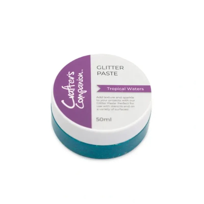 Crafter's Companion - Glitter Paste Tropical Waters - Little Painter Art | Exploring the Endless Possibilities of Art| Shop All