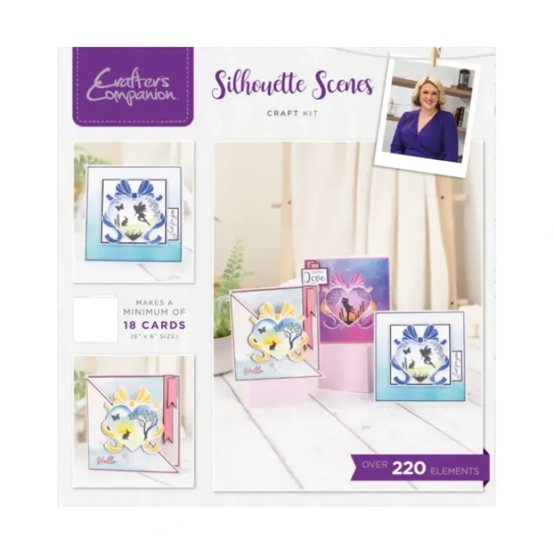 Crafters Companion - Silhouette Scenes Craft Kit - Little Painter Art | Exploring the Endless Possibilities of Art| Shop All