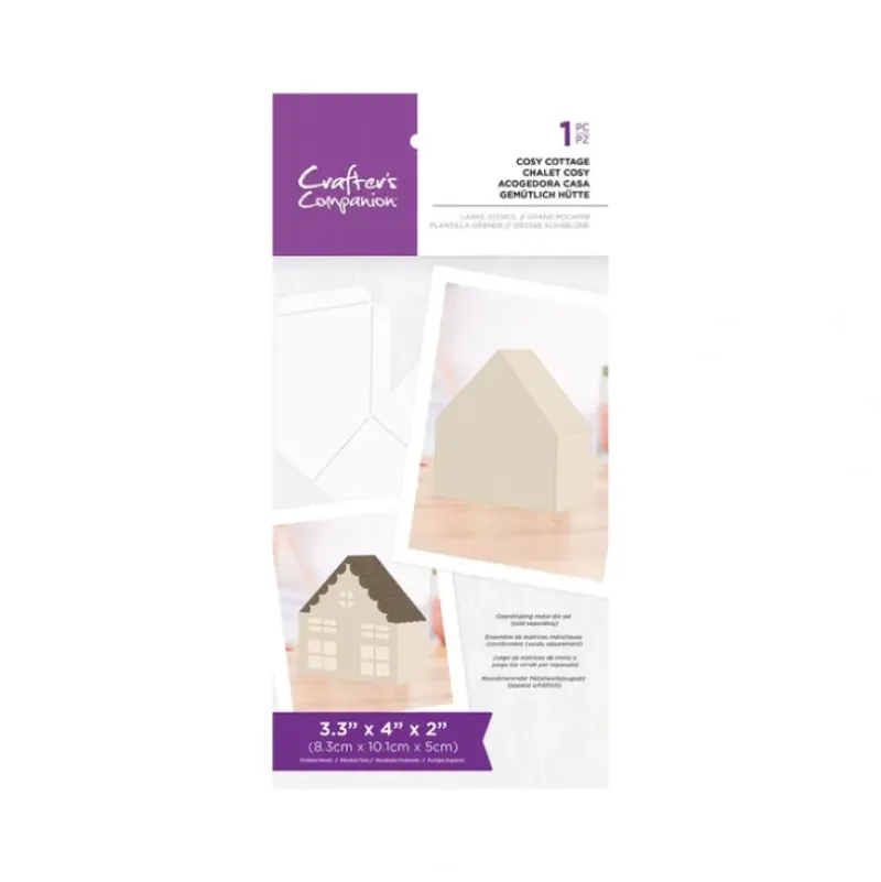 Crafters Companion - Template - Cosy Cottage - Little Painter Art | Exploring the Endless Possibilities of Art| Shop All