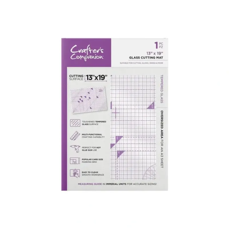 Crafter's Companion 13" x 19" Glass Cutting Mat - Little Painter Art | Exploring the Endless Possibilities of Art| Shop All