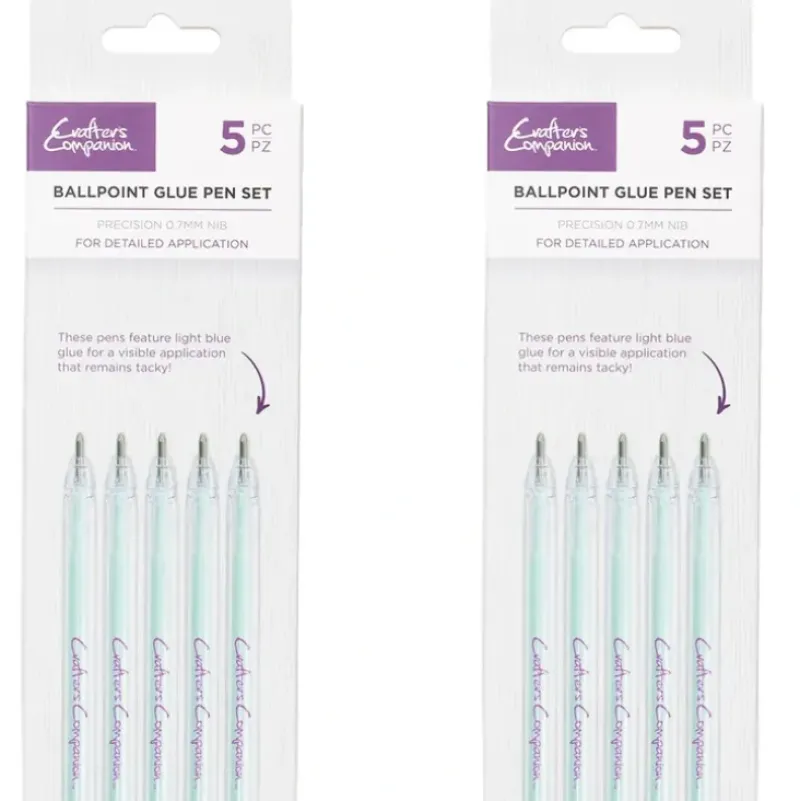 Crafter's Companion Ball Point Glue Pen Set 2pk - Little Painter Art | Exploring the Endless Possibilities of Art| Shop All