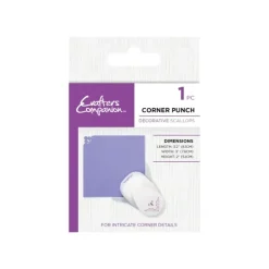Crafters Companion Corner Punch Decorative Scallops - Little Painter Art | Exploring the Endless Possibilities of Art| Shop All