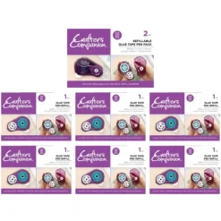 Crafter's Companion Glue Tape Pen Dots with Refills - Little Painter Art | Exploring the Endless Possibilities of Art| Shop All