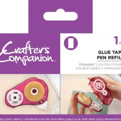 Crafter's Companion Glue Tape Pen Refill - Straight - Little Painter Art | Exploring the Endless Possibilities of Art| Shop All