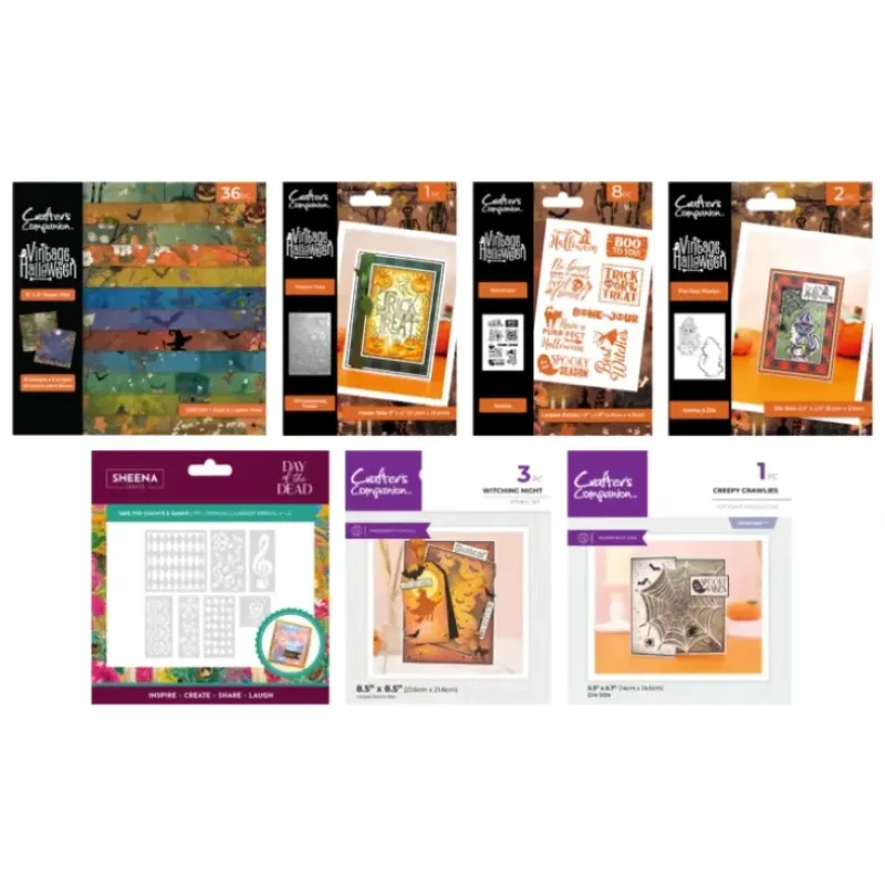 Crafter's Companion Halloween Crafting Bundle - Little Painter Art | Exploring the Endless Possibilities of Art| Shop All