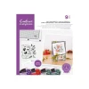 Crafter's Companion Interchangeable Stamp - 6x6 - Holly and Poinsettia - Little Painter Art | Exploring the Endless Possibilities of Art| Shop All