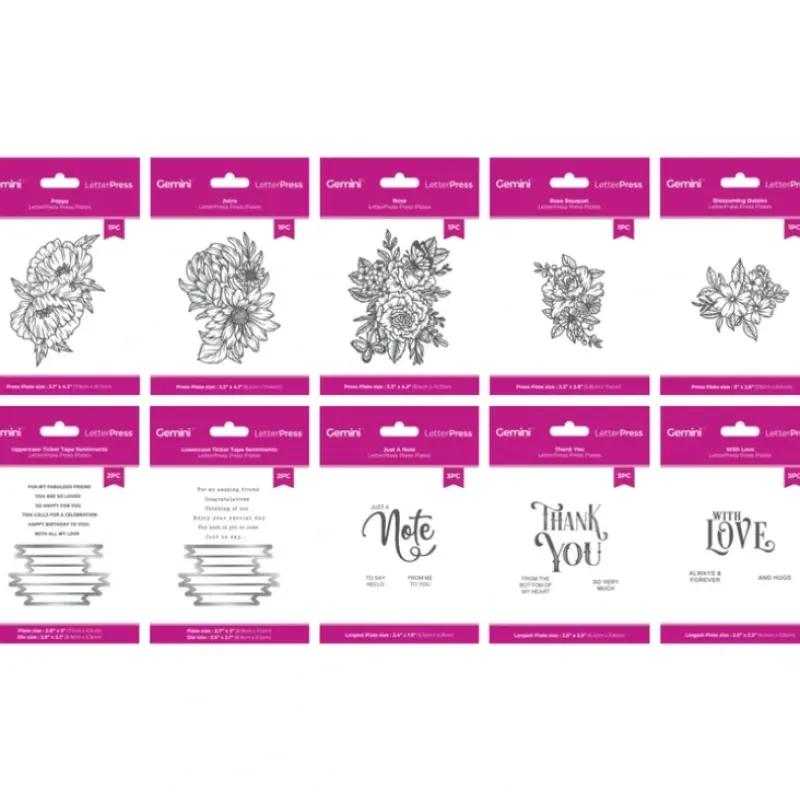 Crafter's Companion LetterPress Press Plate Collection - Little Painter Art | Exploring the Endless Possibilities of Art| Shop All