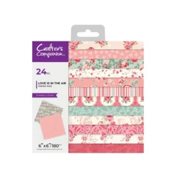 Crafters Companion Love is in the Air - 6x6 Paper Pad - Little Painter Art | Exploring the Endless Possibilities of Art| Shop All