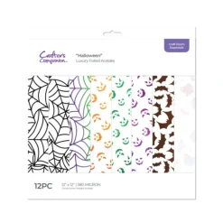 Crafter's Companion Luxury Foiled Acetate Pack - Halloween - Little Painter Art | Exploring the Endless Possibilities of Art| Shop All