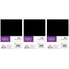 Crafter's Companion Matt Black Card 5"x7" 3pk - Little Painter Art | Exploring the Endless Possibilities of Art| Shop All