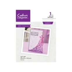 Crafter's Companion Metal Die Edgeable - Off To The Ball - Little Painter Art | Exploring the Endless Possibilities of Art| Shop All