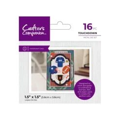 Crafter's Companion Modern Man Metal Die - Touchdown - Little Painter Art | Exploring the Endless Possibilities of Art| Shop All