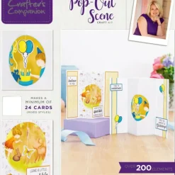 Crafter's Companion Monthly Craft Kit - Pop-Out Scene Craft Kit - Little Painter Art | Exploring the Endless Possibilities of Art| Shop All