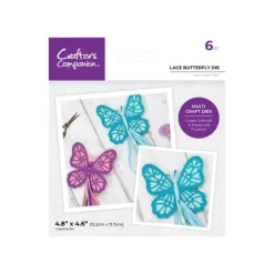 Crafters Companion Multi Craft Die - Lace Butterfly Die - Little Painter Art | Exploring the Endless Possibilities of Art| Shop All