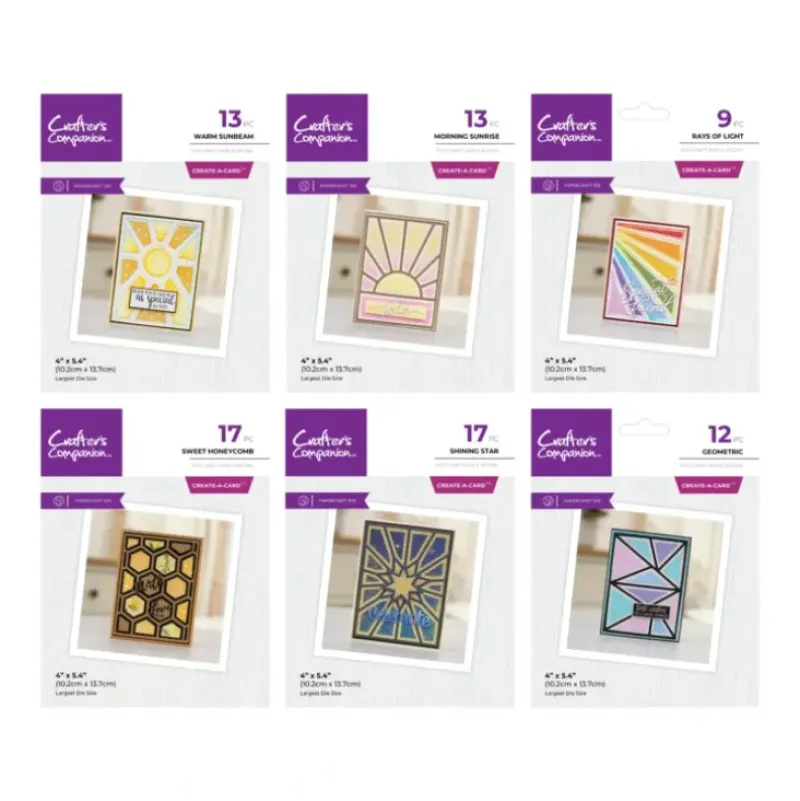 Crafter's Companion Patchwork Create-a-Card Dies Collection - Little Painter Art | Exploring the Endless Possibilities of Art| Shop All