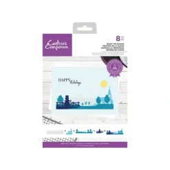 Crafter's Companion Photopolymer Stamp - Enjoy the Season - Little Painter Art | Exploring the Endless Possibilities of Art| Shop All