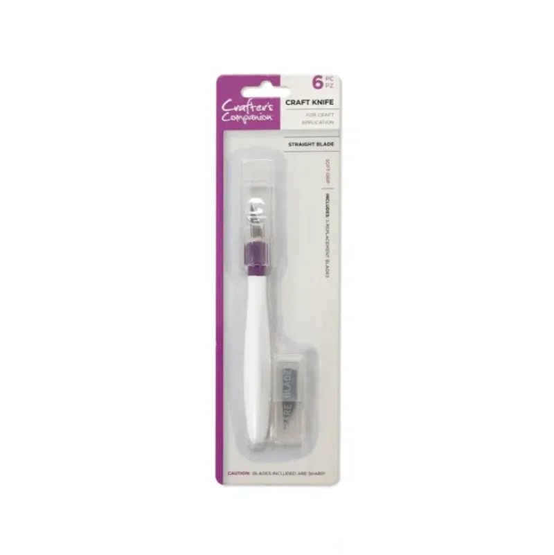 Crafter's Companion Softgrip Craft Knife - Straight - Little Painter Art | Exploring the Endless Possibilities of Art| Shop All