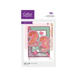 Crafter's Companion Stamp and Die - Shaker Numbers Set - Little Painter Art | Exploring the Endless Possibilities of Art| Shop All