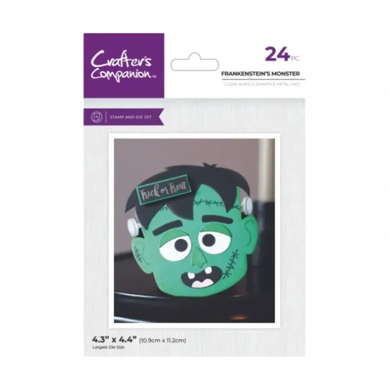 Crafter's Companion Stamp & Die - Frankensteins Monster - Little Painter Art | Exploring the Endless Possibilities of Art| Shop All