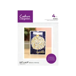 Crafter's Companion Stamp, Die and Stencil Set - Bauble - Little Painter Art | Exploring the Endless Possibilities of Art| Shop All
