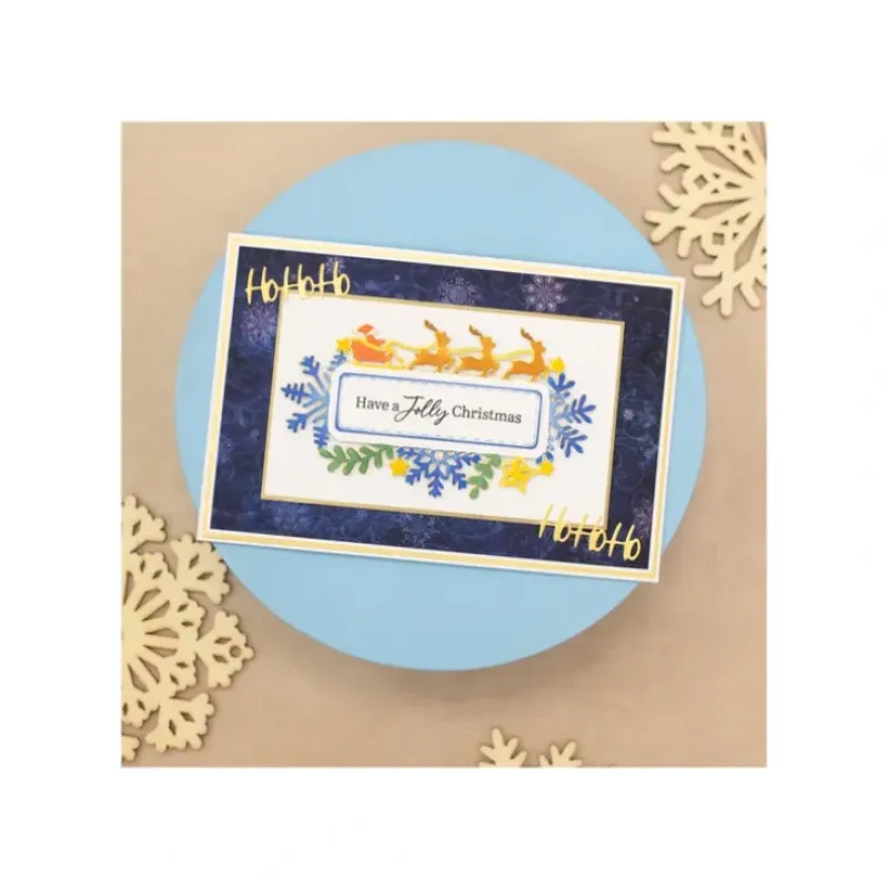 Crafter's Companion Stamp & Die - Sleigh Ride - Little Painter Art | Exploring the Endless Possibilities of Art| Shop All
