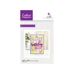Crafter's Companion Stamp & Dies - Best Birthday - Little Painter Art | Exploring the Endless Possibilities of Art| Shop All