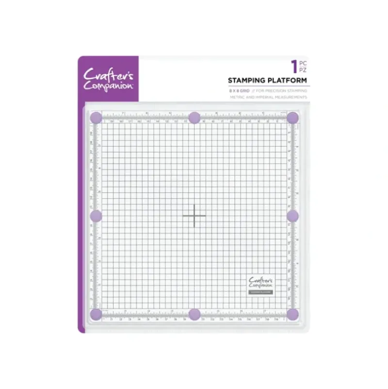 Crafter's Companion Stamping Platform - 8 x 8 - Little Painter Art | Exploring the Endless Possibilities of Art| Shop All