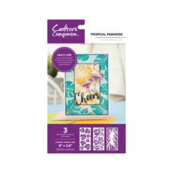 Crafter's Companion Stencils - Tropical Paradise - Little Painter Art | Exploring the Endless Possibilities of Art| Shop All