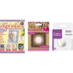 Crafter's Inspiration Issue 3 with FREE Die & Glue Dots - Little Painter Art | Exploring the Endless Possibilities of Art| Shop All