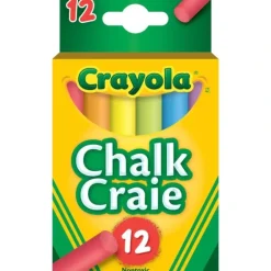 Crayola Chalk Multi-Colour 12pk - Little Painter Art | Exploring the Endless Possibilities of Art| Shop All