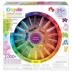 Crayola Creations Colour Theory Bead Kit - Little Painter Art | Exploring the Endless Possibilities of Art| Shop All