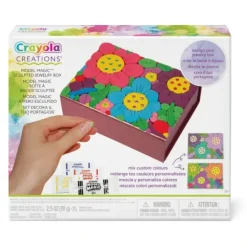 Crayola Creations Model Magic Sculpted Jewelry Box - Little Painter Art | Exploring the Endless Possibilities of Art| Shop All