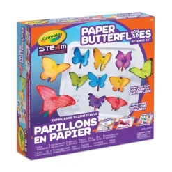 Crayola Paper Butterflies STEAM Kit - Little Painter Art | Exploring the Endless Possibilities of Art| Shop All