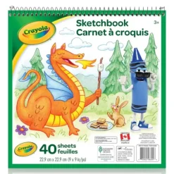 Crayola Sketchbook Drawing Pad - Little Painter Art | Exploring the Endless Possibilities of Art| Shop All