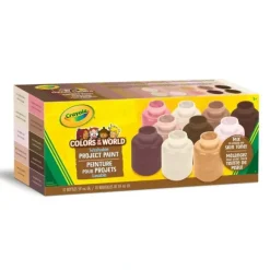 Crayola Washable Paint Set 10pk - Colours of the World - Little Painter Art | Exploring the Endless Possibilities of Art| Shop All