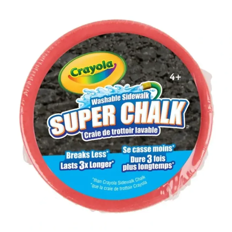 Crayola Washable Sidewalk Super Chalk - Little Painter Art | Exploring the Endless Possibilities of Art| Hot