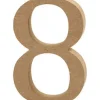 Creativ Wooden Number - 8 - Little Painter Art | Exploring the Endless Possibilities of Art| Shop All