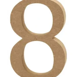 Creativ Wooden Number - 8 - Little Painter Art | Exploring the Endless Possibilities of Art| Shop All