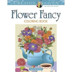 Creative Haven Colouring Book - Flower Fancy - Little Painter Art | Exploring the Endless Possibilities of Art| Shop All