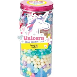 Creativity for Kids Bead Jewelry Jar - Unicorn - Little Painter Art | Exploring the Endless Possibilities of Art| Shop All
