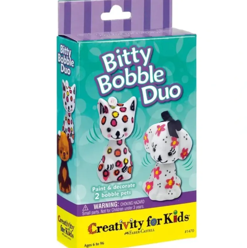 Creativity for Kids Bitty Bobble Duo - Little Painter Art | Exploring the Endless Possibilities of Art| Hot
