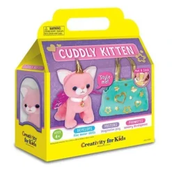 Creativity for Kids Cuddly Kitten Play Set - Little Painter Art | Exploring the Endless Possibilities of Art| Shop All