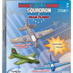 Creativity for Kids Stunt Squadron - Foam Fliers - Little Painter Art | Exploring the Endless Possibilities of Art| Shop All