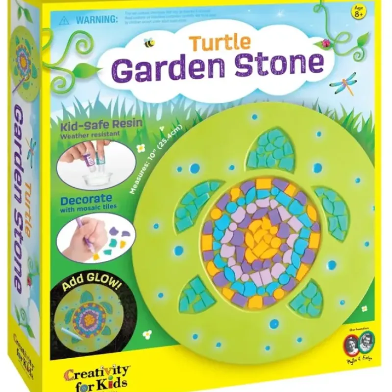 Creativity for Kids Turtle Garden Stone - Little Painter Art | Exploring the Endless Possibilities of Art| Hot